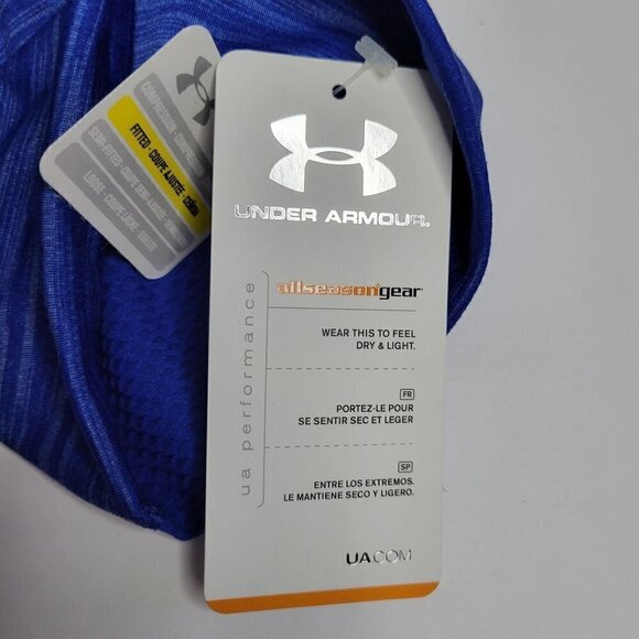 Under Armour Turtleneck Blue Fitted Size M - Picture 11 of 13